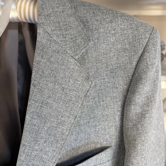 Levi's Men's Size 40R Gray Action Suit with STA-PREST #3414 - Picture 7 of 13